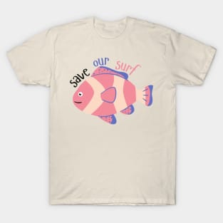 Fishie Save Our Surf T-Shirt